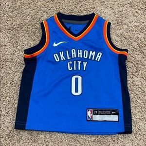 2T OKC thunder westbrook Jersey
